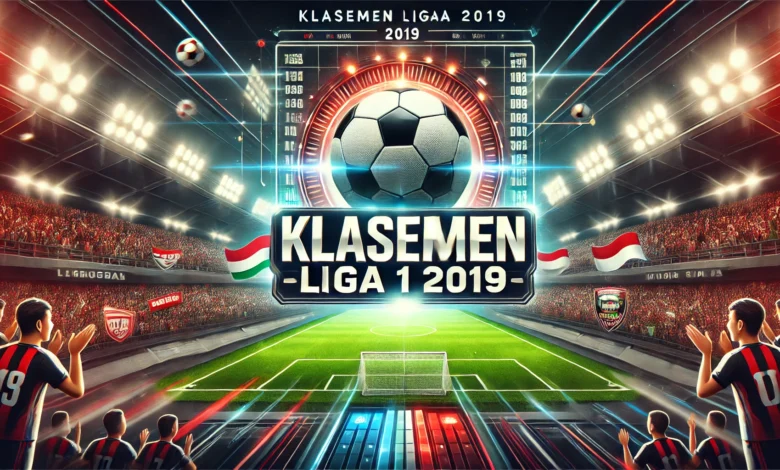 Klasemen Liga 1 2019