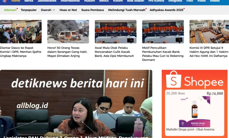 detiknews berita hari ini