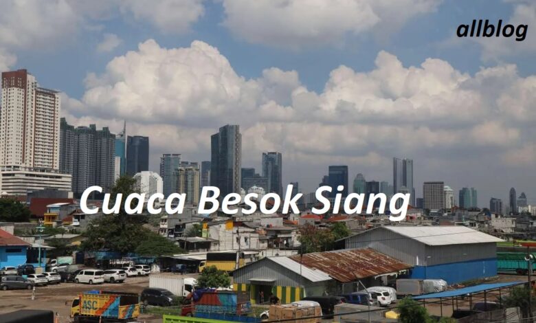 Cuaca Besok Siang
