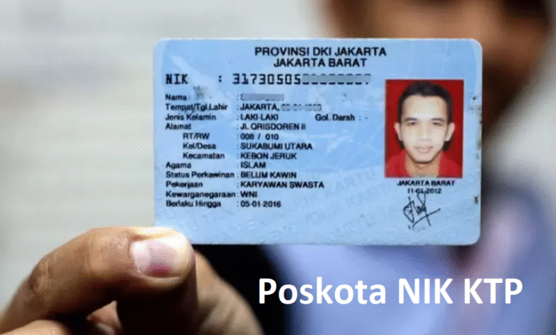 Poskota NIK KTP