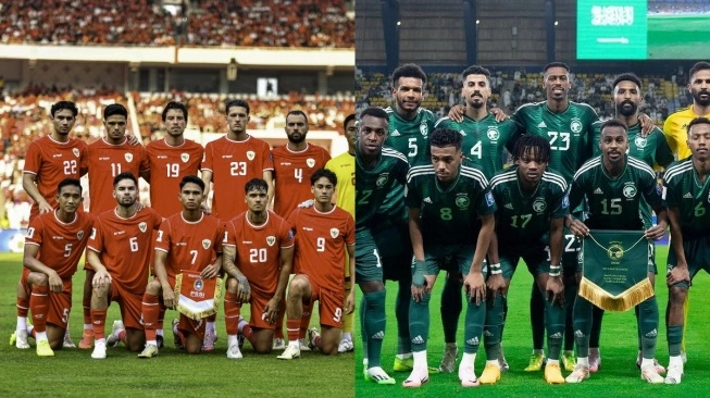 Linimasa Timnas Indonesia vs Tim Nasional Sepak Bola Arab Saudi