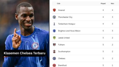Klasemen Chelsea Terbaru