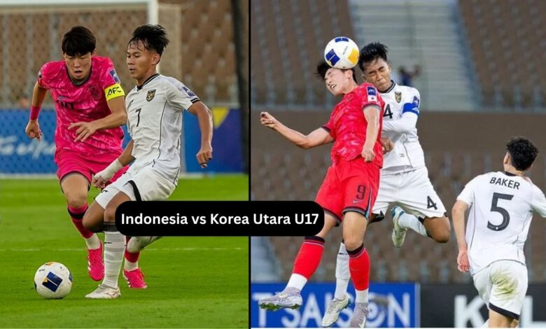 Indonesia vs Korea Utara U17