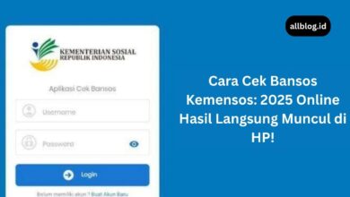 Cek Bansos Kemensos