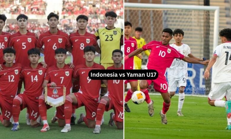 Indonesia vs Yaman U17
