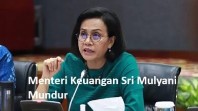 Menteri Keuangan Sri Mulyani Mundur
