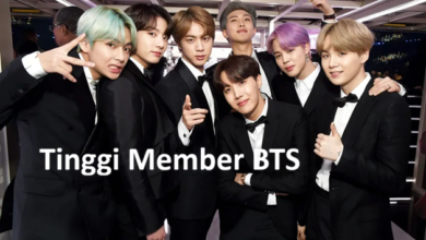 Tinggi Member BTS