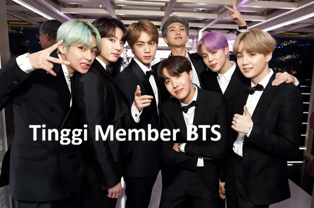 Tinggi Member BTS