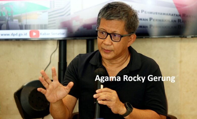Agama Rocky Gerung