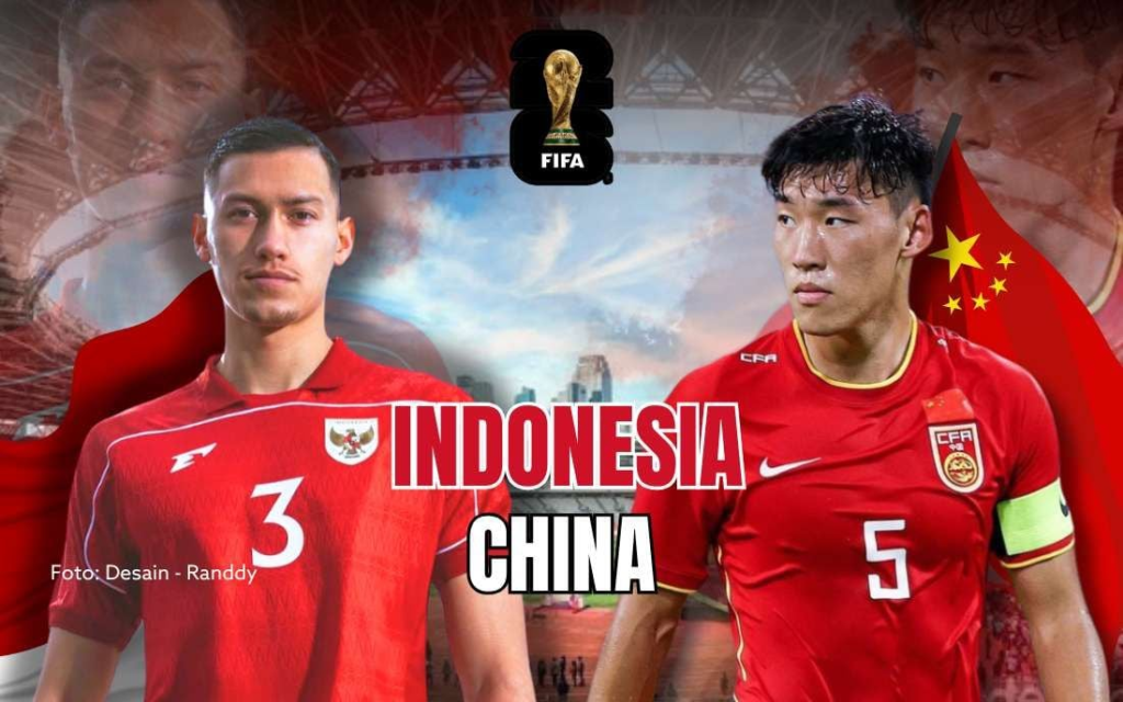 Jadwal Indonesia vs China